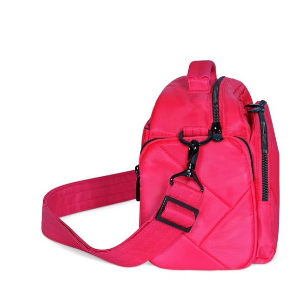 Lug Trolley 2 Crossbody Bag (Magenta) NWT - Picture 3 of 5